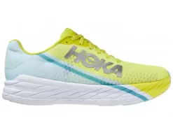 Hoka One One HOKA Rocket X Shoes In Blue Glass/Evening Primrose