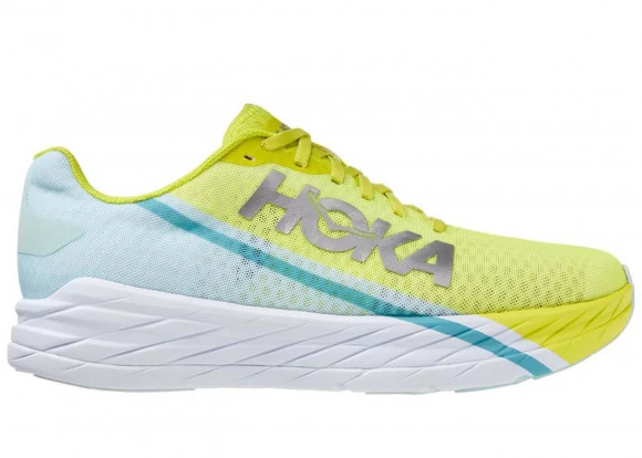Hoka One One HOKA Rocket X Shoes In Blue Glass/Evening Primrose 1 Hoka One One HOKA Rocket X Shoes In Blue Glass/Evening Primrose