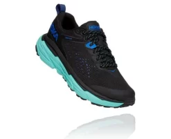 Hoka One One HOKA Women's Challenger Atr 6 Gore-Tex Shoes In Black/Cascade