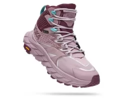 Hoka One One HOKA Women's Anacapa Mid Gore-Tex Hiking Shoes In Elderberry/Grape Wine