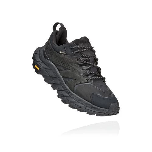 Hoka One One HOKA Women's Anacapa Low Gore-Tex Hiking Shoes In Black/Black 1 Hoka One One HOKA Women's Anacapa Low Gore-Tex Hiking Shoes In Black/Black