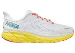 Hoka One One HOKA Men's Clifton 8 Shoes In Blanc De Blanc/Illuminating