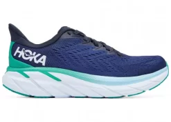 Hoka One One HOKA Women's Clifton 8 Shoes In Outer Space/Bellwether Blue