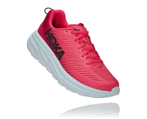 Hoka One One HOKA Women's Rincon 3 Shoes In Paradise Pink/Jazzy 1 Hoka One One HOKA Women's Rincon 3 Shoes In Paradise Pink/Jazzy