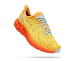 Hoka One One Clifton 8 2E Wide 'Radiant Yellow Maize'