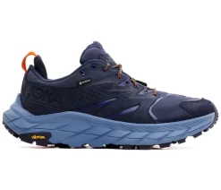 Hoka One One HOKA Men's Anacapa Low Gore-Tex Hiking Shoes In Outer Space/Mountain Spring