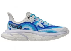 Hoka One One HOKA Clifton Edge In Dazzling Blue/Blue Flower