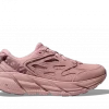 Hoka One One HOKA Clifton L Suede Shoes In Pale Mauve