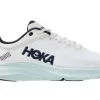 Hoka One One HOKA Women's Solimar Running Shoes In Blanc De Blanc/Blue Glass