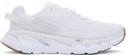 Hoka One One White & Grey Elevon 2 Sneakers