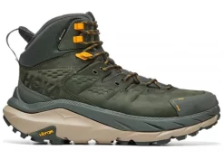 Hoka One One HOKA Men's Kaha 2 Gore-Tex Hiking Shoes In Duffel Bag/Radiant Yellow