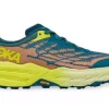 Hoka One One HOKA Men's Speedgoat 5 All-Terrain Running Shoes In Blue Coral/Evening Primrose