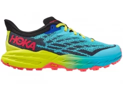 Hoka One One HOKA Men's Speedgoat 5 Running Shoes In Scuba Blue/Black