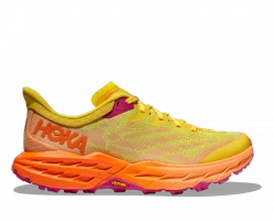Hoka One One HOKA Women's Speedgoat 5 Hiking Shoes In Passion Fruit/Mock Orange