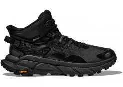 Hoka One One HOKA Men's Trail Code GORE-TEX Hiking Shoes In Black/Raven