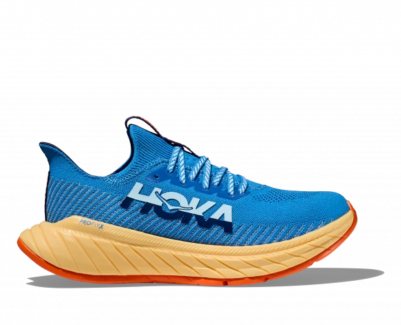 Hoka One One HOKA Men's Carbon X 3 Running Shoes In Coastal Sky/Bellwether Blue 1 Hoka One One HOKA Men's Carbon X 3 Running Shoes In Coastal Sky/Bellwether Blue
