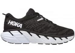 HOKA ONE ONE Gaviota 4 - Men's Running Shoes - Black / White