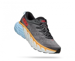 Hoka One One HOKA Men's Gaviota 4 Running Shoes In Castlerock/Anthracite