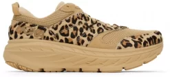 Hoka One One Bondi L Engineered Garments Sand Leopard