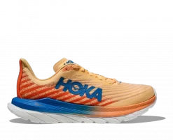 Hoka One One HOKA Men's Mach 5 Running Shoes In Impala/Vibrant Orange