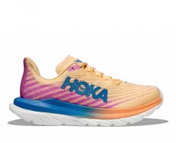 Hoka One One HOKA Women's Mach 5 Running Shoes In Impala/Cyclamen