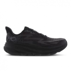 Hoka One One Men's Clifton 9 Sneakers In Black/Black