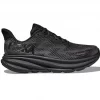 Hoka One One Men's Clifton 9 Sneakers In Black/White
