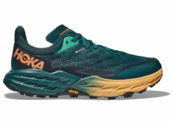 Hoka One One HOKA Women's Speedgoat 5 GORE-TEX Hiking Shoes In Deep Teal/Black