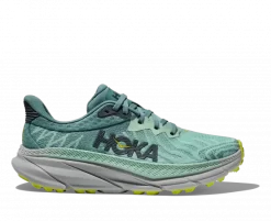 Hoka One One HOKA Women's Challenger 7 Running Shoes In Mist Green/Trellis