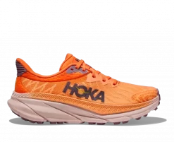 Hoka One One HOKA Women's Challenger 7 Running Shoes In Mock Orange/Vibrant Orange