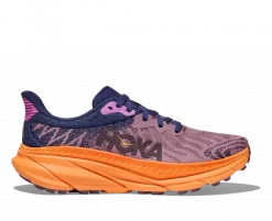 Hoka One One HOKA Women's Challenger 7 Running Shoes In Wistful Mauve/Cyclamen