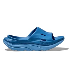 Hoka One One HOKA Ora Recovery Slide 3 Shoes Sandal In Coastal Sky/All Aboard