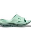 Hoka One One HOKA Ora Recovery Slide 3 Shoes Sandal In Mist Green/Trellis