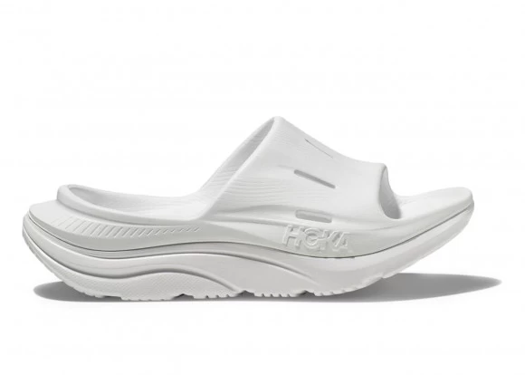 Hoka One One HOKA Ora Recovery Slide 3 Shoes Sandal In White 1 Hoka One One HOKA Ora Recovery Slide 3 Shoes Sandal In White