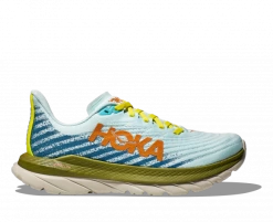 Hoka One One HOKA Men's IRONMAN Mach 5 Running Shoes In Cooling Oasis/Multi