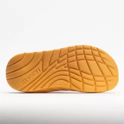 HOKA Ora Recovery Flip Women's Summer Song/Amber Yellow -fashion shoes 570589 4