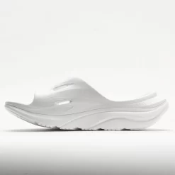 HOKA Ora Recovery Slide 3 Unisex White/White -fashion shoes 570607 1