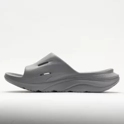HOKA Ora Recovery Slide 3 Unisex Grey/Grey -fashion shoes 570608 1