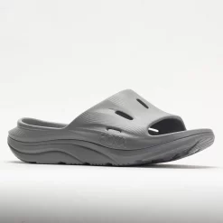 HOKA Ora Recovery Slide 3 Unisex Grey/Grey -fashion shoes 570608 5