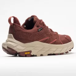 Hoka One One Anacapa Low GTX Women's Cherry Mahogany/Hot Sauce -fashion shoes 631179 6