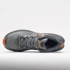 HOKA Trail Code GTX Men's Castlerock/Persimmon Orange -fashion shoes 631237 2